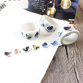 Decorative Adhesive Paper Tape, for Card-Making, Scrapbooking, Diary, Planner, Envelope & Notebooks