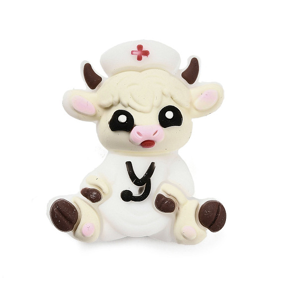 Силиконовые бусины, фокусные бусы, крупный рогатый скот