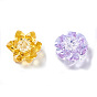 Perles de verre tissées, perles de cluster, lotus