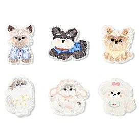 Акриловые подвески, кошка и собака