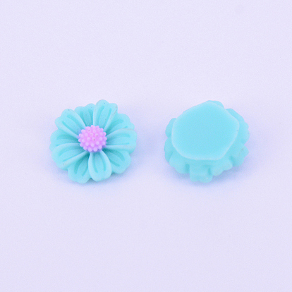 Кабошоны из смолы, Диетические аксессуары, цветок ромашка