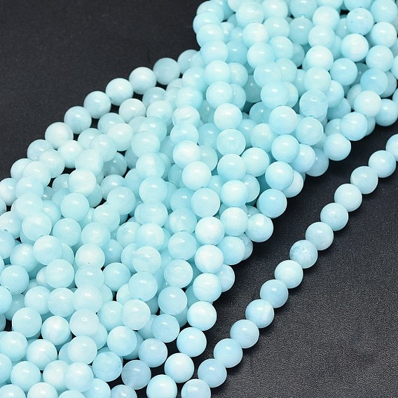 Natural Hemimorphite Beads Strands, Round