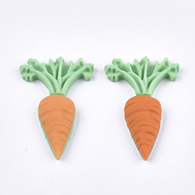 Resin Cabochons, Carrot