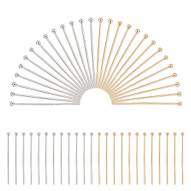 200 шт. 2 стили 304 штифты с шаровой головкой из нержавеющей стали