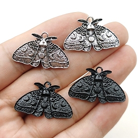 Tibetan Style Zinc Alloy Pendants, Insects Charms