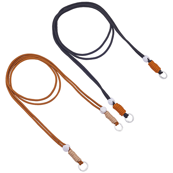 2 шт. 2 цвета полиэстеровые мобильные ремни, с абс пластика выводы