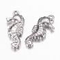 Pendentifs en acier inoxydable, cheval de mer