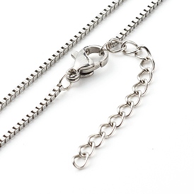 316 Surgical Stainless Steel Venetian Chain Necklaces, Unwelded
