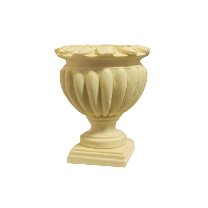 Resin Flower Pot Model, Micro Landscape Dollhouse Accessories, Pretending Prop Decorations