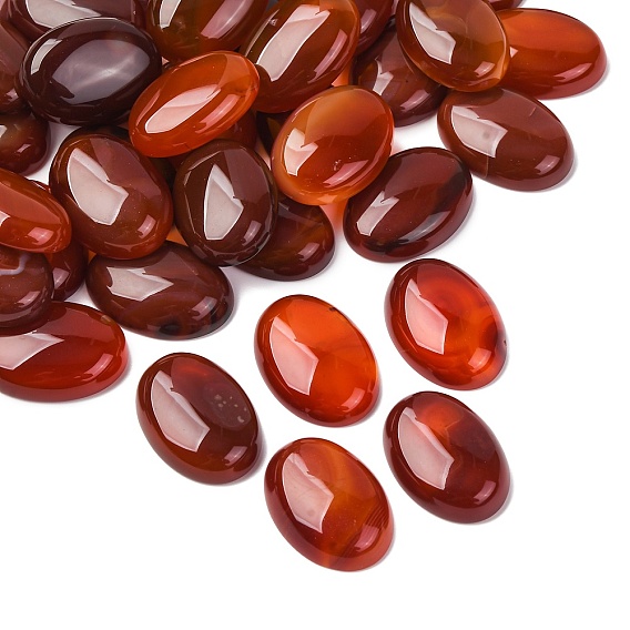 Кабошоны из камня, овальные