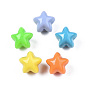 Непрозрачные акриловые бусины, звезда