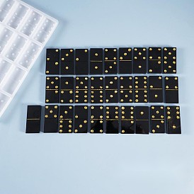 Силиконовые формы для домино своими руками, формы для литья смолы, для уф-смолы, изготовление ювелирных изделий из эпоксидной смолы