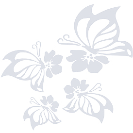 Самоклеющиеся наклейки для домашних животных, для декоративных подарков для автомобиля, бабочка