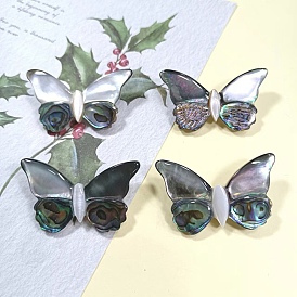 Natural Shell Brooches, Butterfly