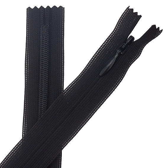 Polyester Yarn Invisible Zipper Fastener, for Clothes DIY Sewing Accessories