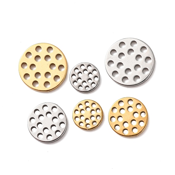 Полые 304 подвески из нержавеющей стали, плоско-круглые