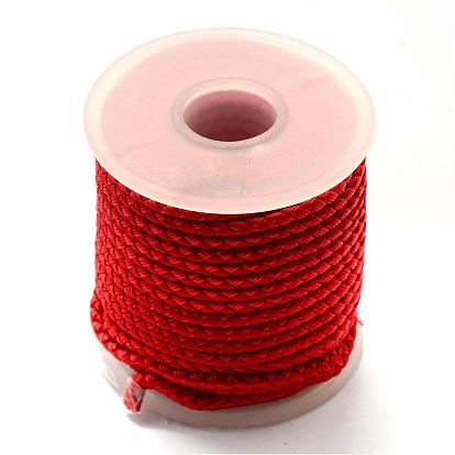 Braided Nylon Cord, for Jewelry Making Macrame Craft