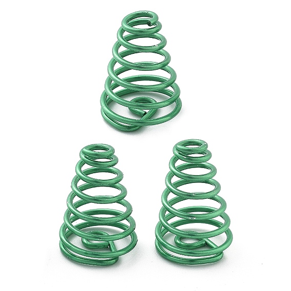 Подвески из железной спирали, электрофорез