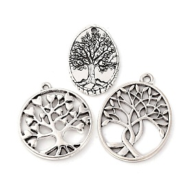 Сплавочные подвески тибетского стиля, древо жизни