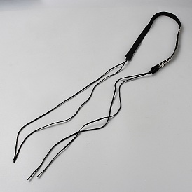 Лента для ковбойской шляпы в юго-западном стиле из искусственной кожи, накладная тесьма для шляпных аксессуаров