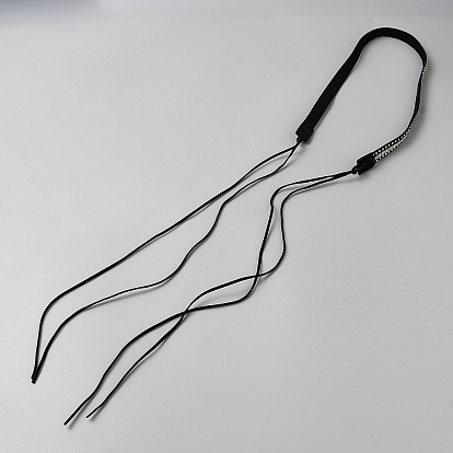 Лента для ковбойской шляпы в юго-западном стиле из искусственной кожи, накладная тесьма для шляпных аксессуаров