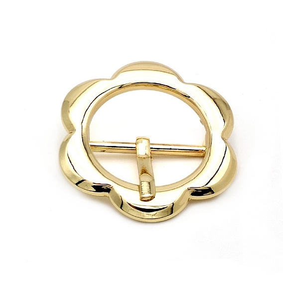 Металлические цветочные регулируемые пряжки для ремней