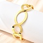 Латунь манжеты браслеты для женщин, стойки покрытие, долговечный, без свинца и без кадмия