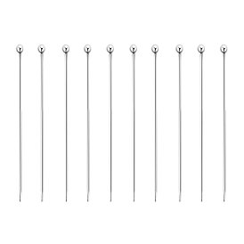 925 Sterling Silver Ball Head Pins