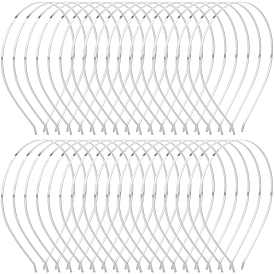36Pcs Iron Hair Band Findings