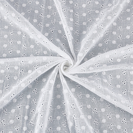 Floral Embroidered Cotton Fabric, Clothing Accessories