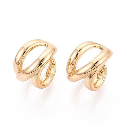 Латунь манжеты серьги, c-образный