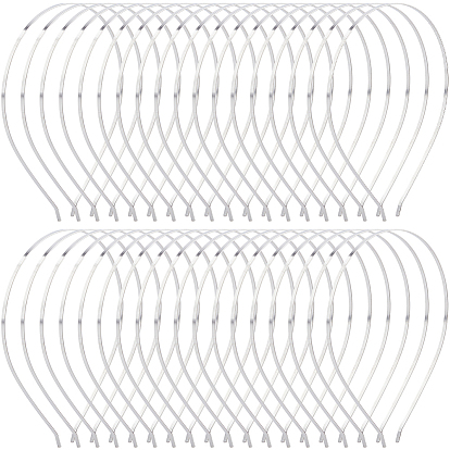 36Pcs Iron Hair Band Findings