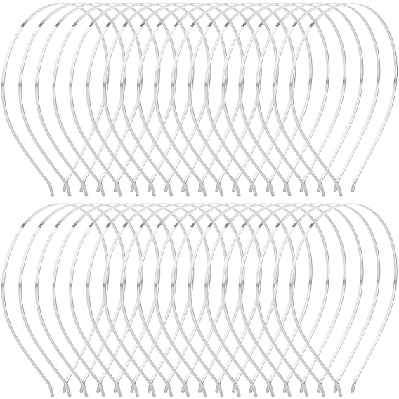 36Pcs Iron Hair Band Findings