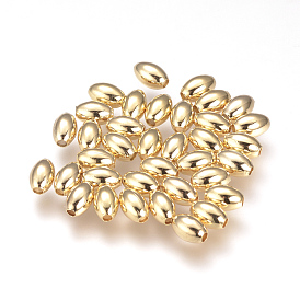 Brass Spacer Beads, Oval, Nickel Free