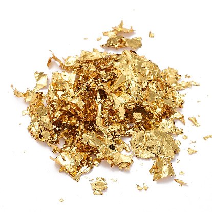 Foil Flakes, DIY Gilding Flakes, for Epoxy Jewelry Accessories Filler