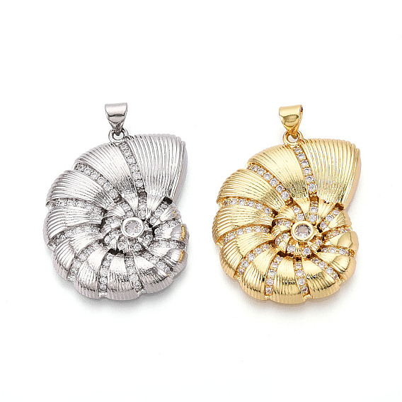 Латунные микро проложить кубического циркония подвески, без кадмия и без свинца, раковина