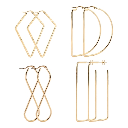 Серьги из 304 нержавеющей стали, гипоаллергенные серьги, с уха орехов, разнообразные