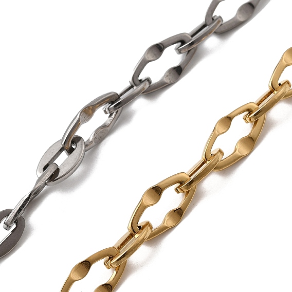 304 цепи натяжные нержавеющие, несварные, ионное покрытие (ip)