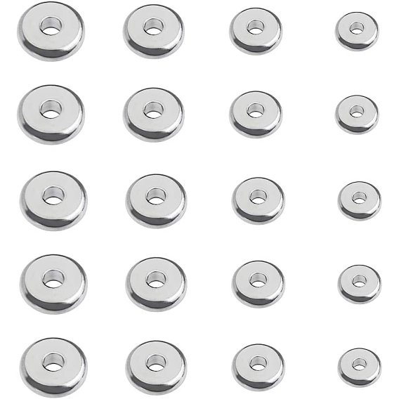 304 Stainless Steel Beads, Disc