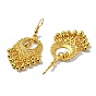 Golden Alloy Chandelier Earrings, Bohemia Long Drop Earrings