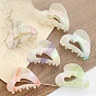 Cute Heart Cellulose Acetate Claw Hair Clips, for Women Girl Thick Hair