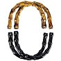 Imitation Bamboo Plastic Bag Handle, U-shaped