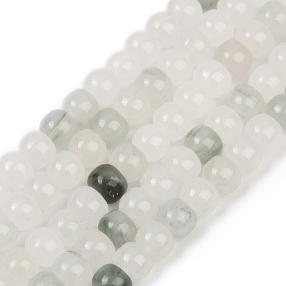 Природного нефрита нитей бисера, баррель