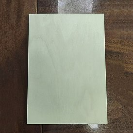 Unfinished Wood Sheets, Rectangle