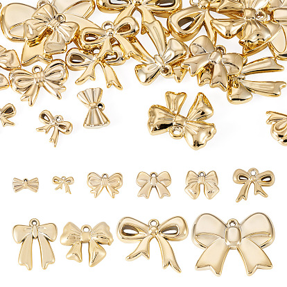 20шт 10 стили ccb пластиковые подвески, бантом