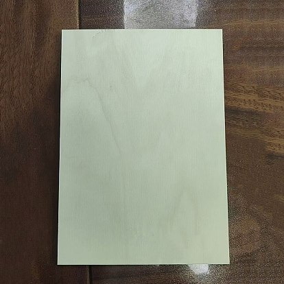 Unfinished Wood Sheets, Rectangle