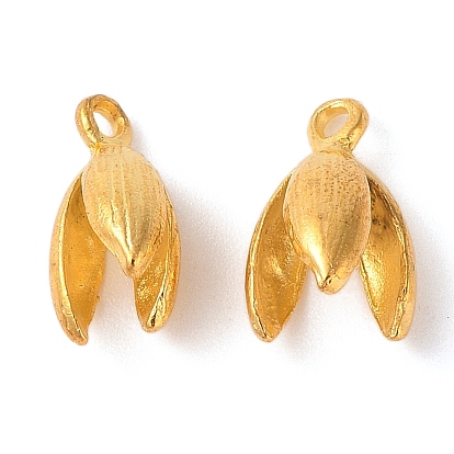 Tibetischer stil Aluminium Anhänger & Charms, cadmiumfrei und bleifrei, Blume