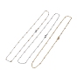 304 Stainless Steel Satellite Chain Necklace for Men Women