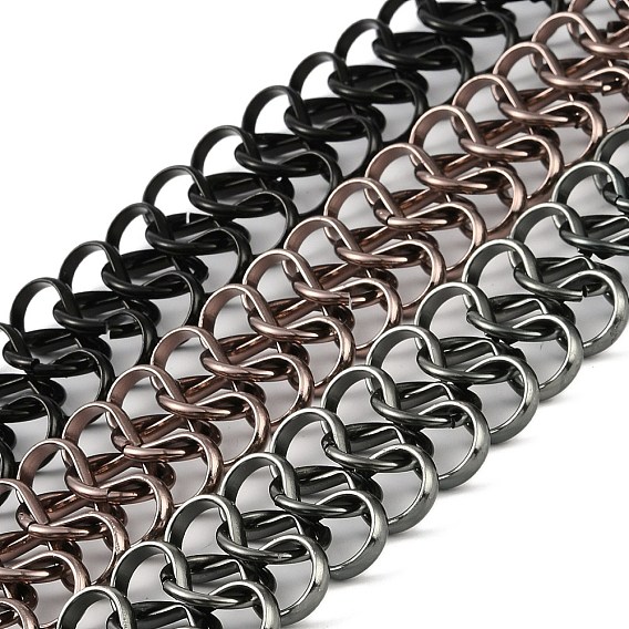 Алюминиевая цепь с покрытием стойки