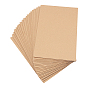 Corrugated Cardboard Sheets Pads, for DIY Crafts Model Building, Rectangle
